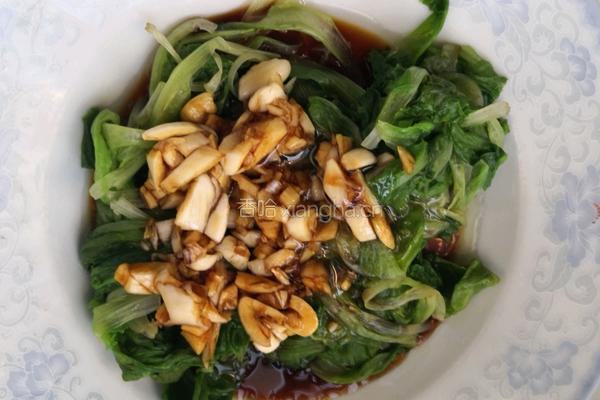 蚝油生菜的做法图解6
