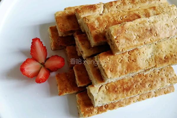 五香酥脆芝麻条的做法图解8