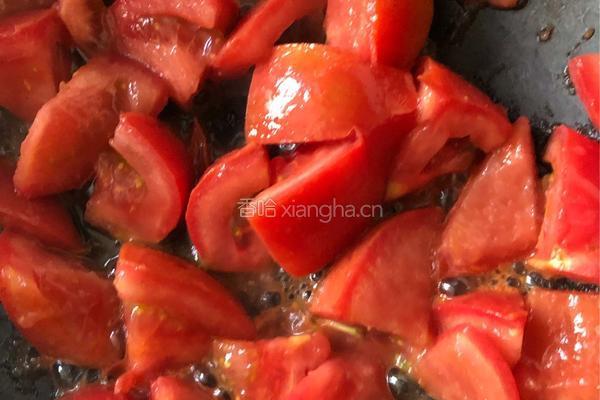 西红柿炒土豆片的做法图解4