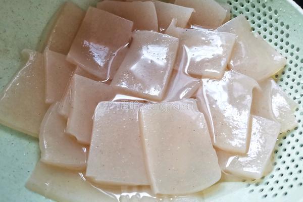 红烧魔芋豆腐的做法图解4