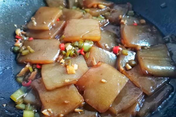 红烧魔芋豆腐的做法图解9