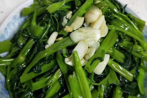 蒜香空心菜的做法图解5
