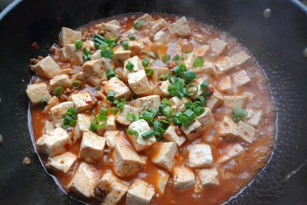 肉沫麻婆豆腐的做法图解8
