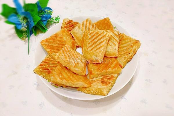 燕麦片奶香煎饼的做法图解1