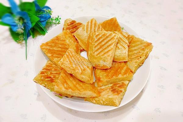 燕麦片奶香煎饼的做法图解14