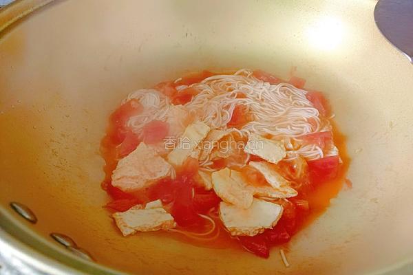番茄鸡蛋面的做法图解12