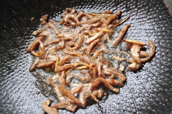 甜椒肉丝的做法图解4