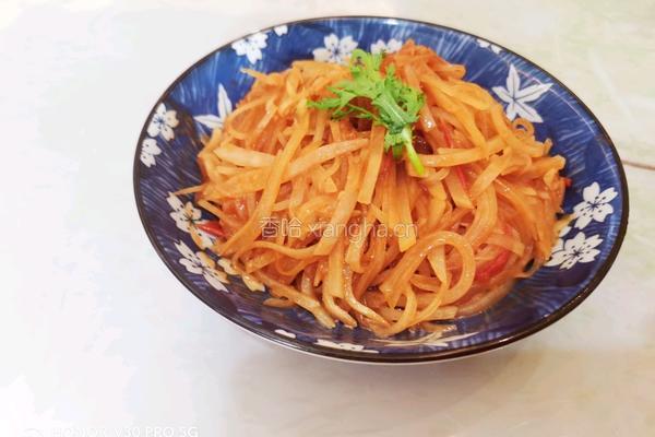 西红柿炒土豆丝的做法图解10