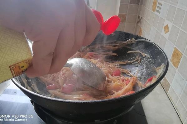 西红柿炒土豆丝的做法图解8