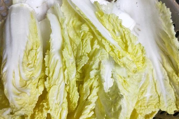 酸辣白菜的做法图解2