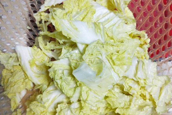 酸辣白菜的做法图解4