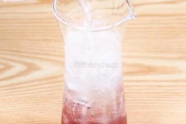夏日冰饮｜桃气泡泡的做法图解9