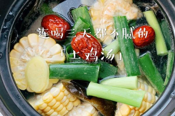 不放一滴油、连喝三天都不腻的「土鸡汤」