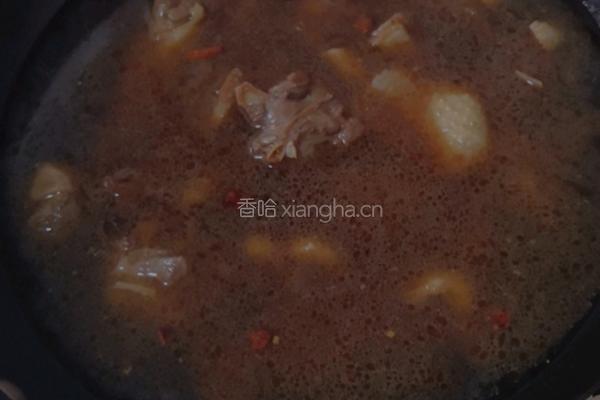 土豆炖东北大鹅的做法图解4