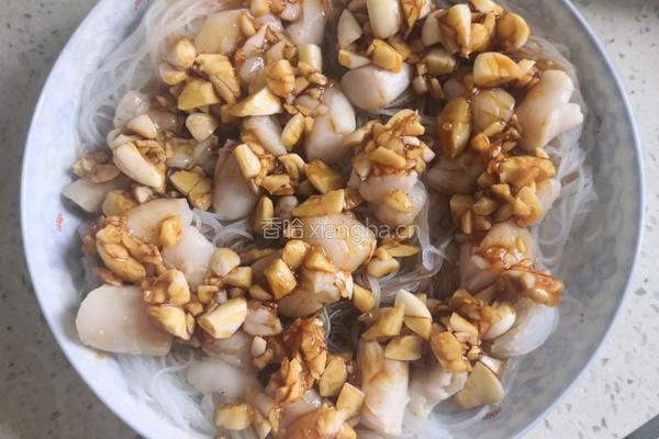蒜蓉粉丝扇贝的做法图解8