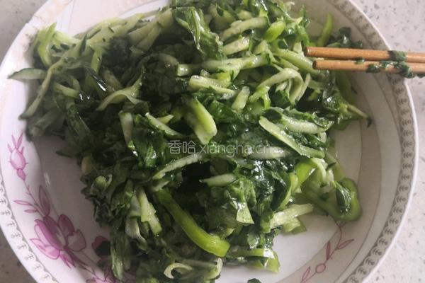 辣椒生菜黄瓜丝的做法图解4