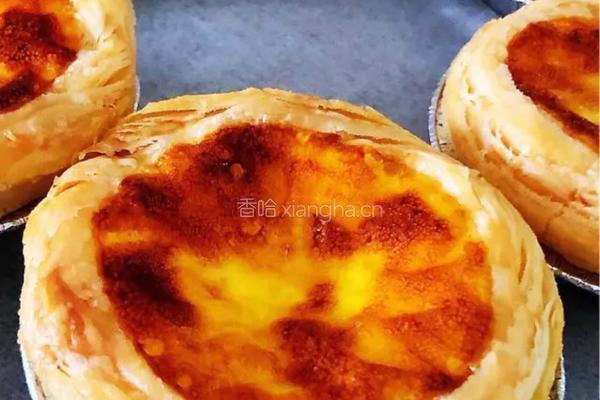 奶香葡萄干蛋挞