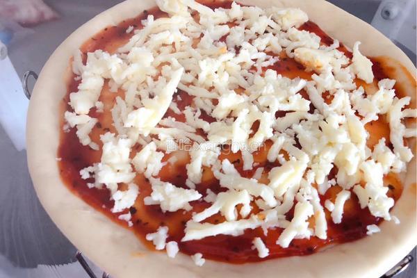 意大利芝士牛肉pizza（空气炸锅版）的做法图解4