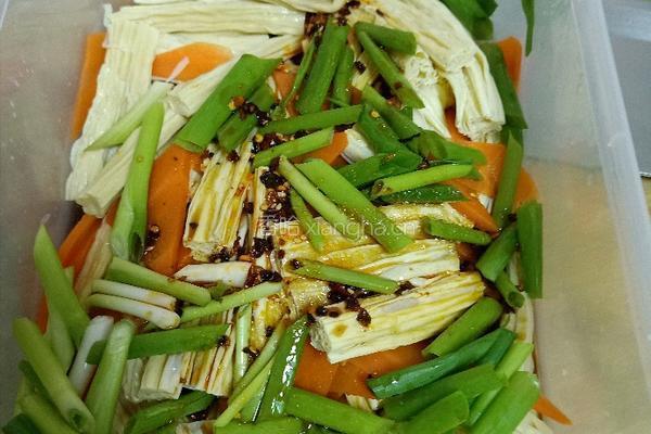 凉拌腐竹的做法图解7