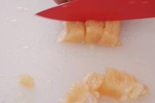 海苔鸡肉饺的做法图解1