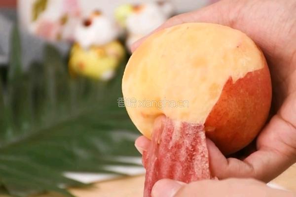 清凉一夏少女心爆棚的水蜜桃雪碧拌面的做法图解1