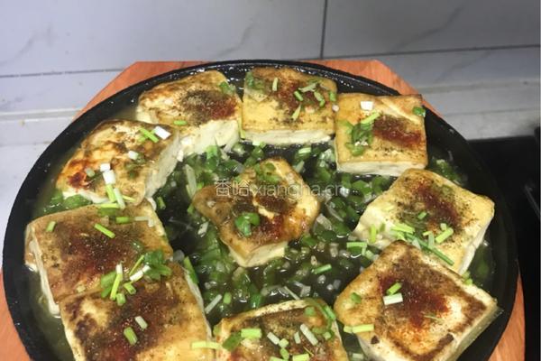 家常铁板豆腐的做法图解8