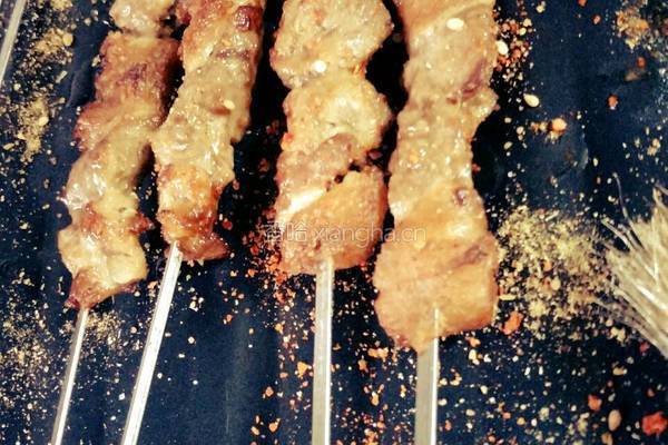 腌制烧烤羊肉串的做法图解5