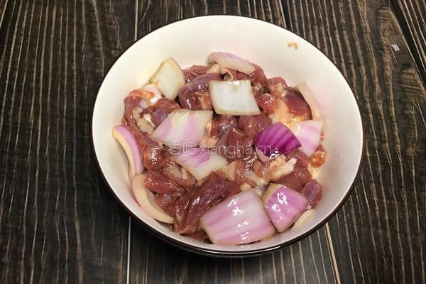 孜然羊肉的做法图解5