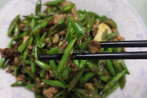 肉沫四季豆的做法图解9