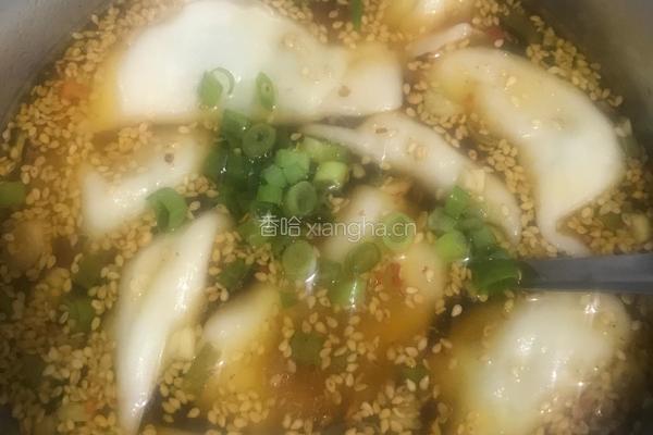 酸汤水饺的做法图解6
