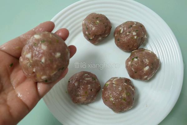 糖醋山药肉圆的做法图解9