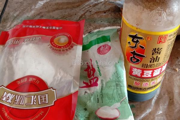 黄瓜拌猪肉皮的做法图解4