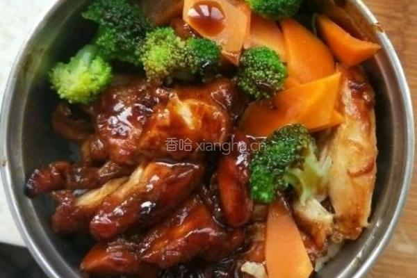 照烧鸡腿饭的做法图解6