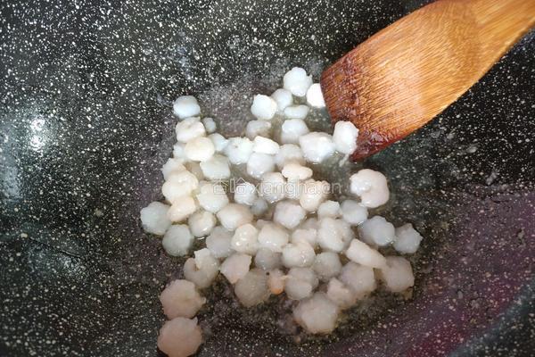 藕带炒虾仁的做法图解3