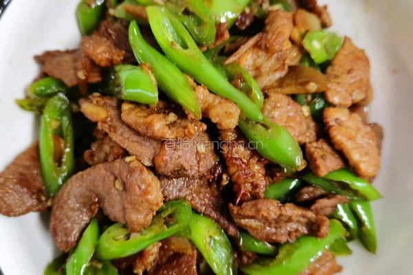 农家小炒肉的做法图解4