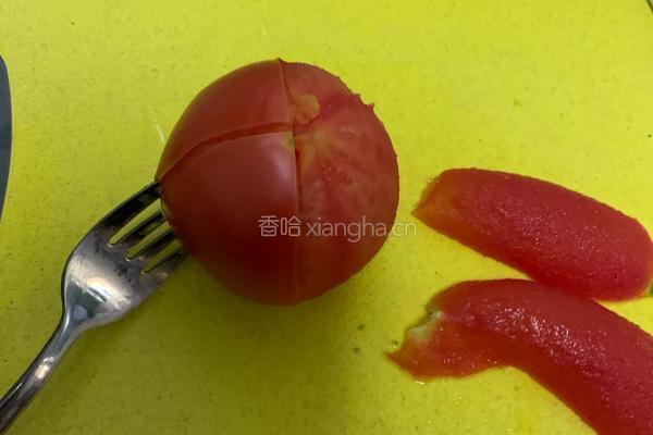 辅食~西红柿鸡蛋面的做法图解1