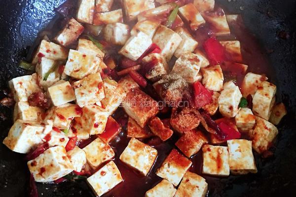 麻辣豆腐的做法图解8