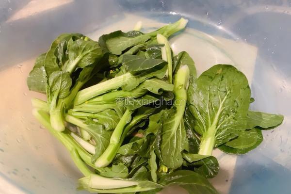 香菇青菜瘦肉粥的做法图解1