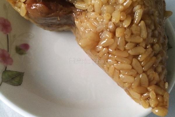蜜汁鲜肉粽的做法图解6