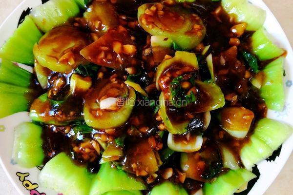 蒜香油菜（又名上海青）的做法图解5