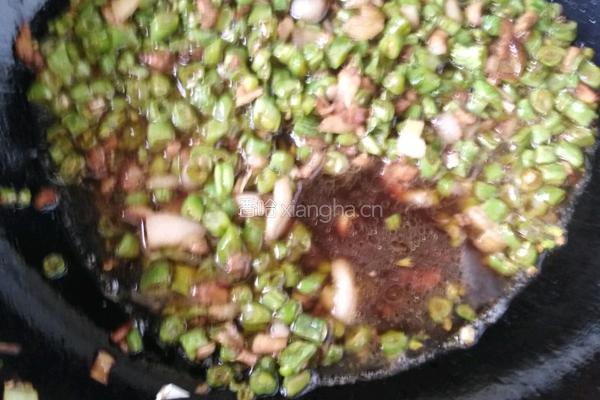 豆角肉丝手擀面的做法图解4