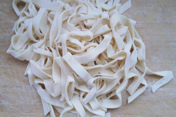豆角肉丝手擀面的做法图解5
