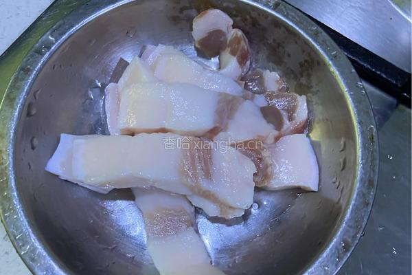 苦笋煲的做法图解1