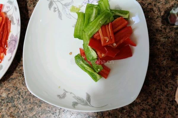 茄子豆角的做法图解2