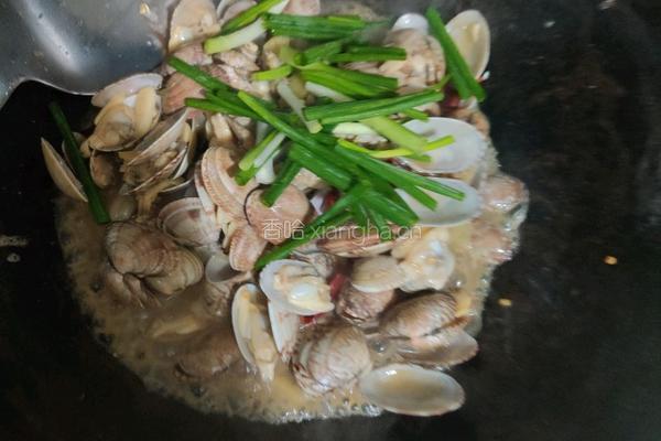 辣炒花蛤的做法图解7