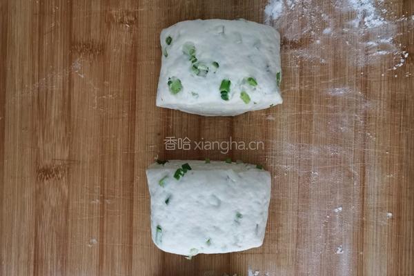 香葱花卷的做法图解6