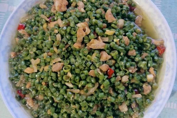 肉沫豆角的做法图解5