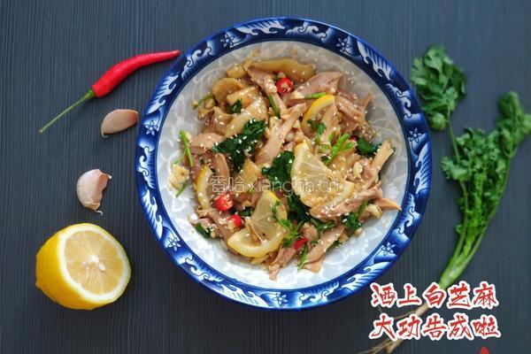 柠檬手撕鸡（简易版）的做法图解10
