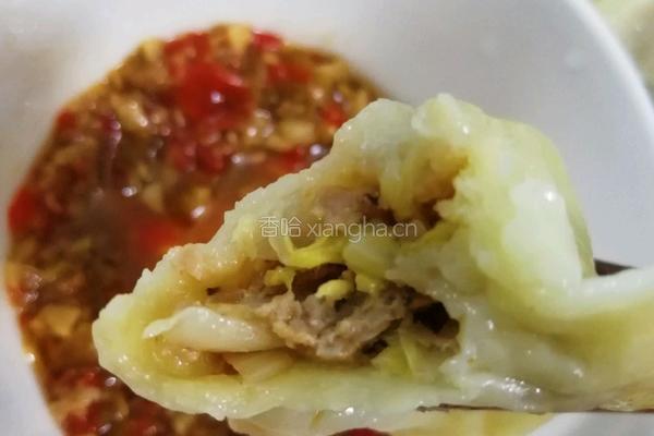 白菜香菇水饺的做法图解10