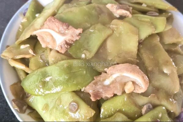 猪肉烧豆角的做法图解8
